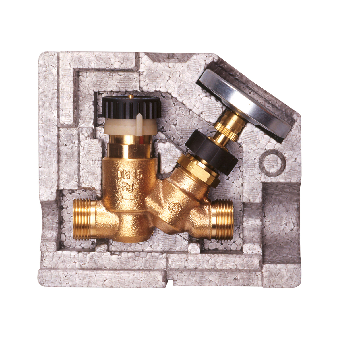 NexusValve TW, нар. резьба, DN 15, рег. 50 -60˚с, с изол. в Нижнем Новгороде
